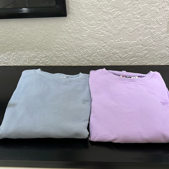 Fila Tops - FILA XXL CREW NECK BUNDLE (2) SWEATSHIRTS